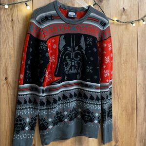 Star Wars Sweater size small DARTH VADER